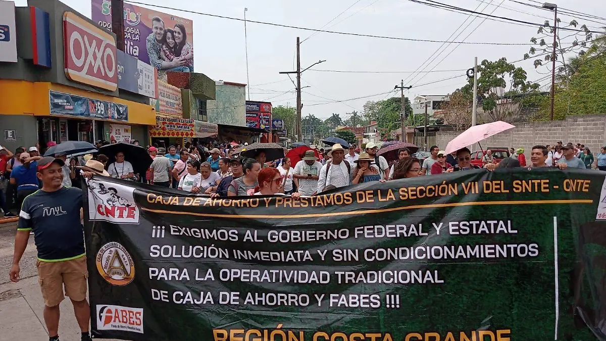 protesta maestros tapachula